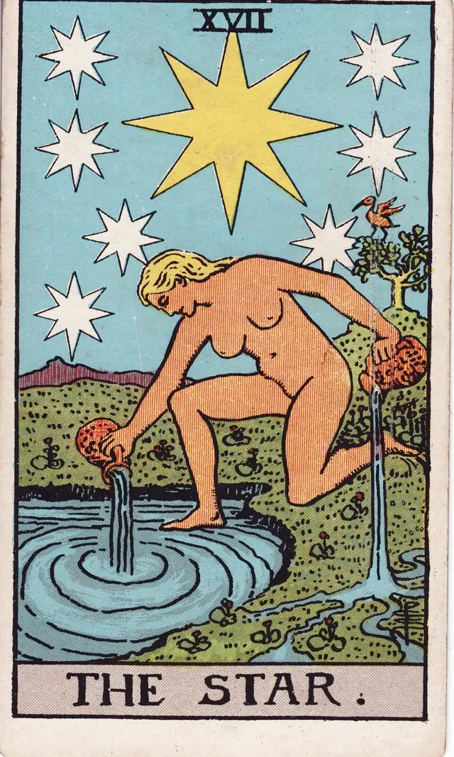 The Star, Rider-Waite-Smith tarot