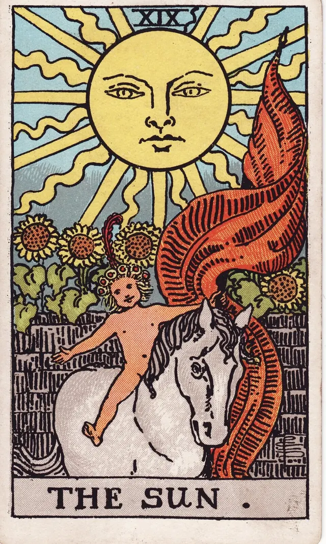 The Sun, Rider-Waite-Smith tarot